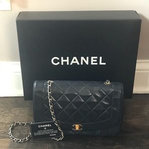 Authentic Lambskin Chanel Handbag